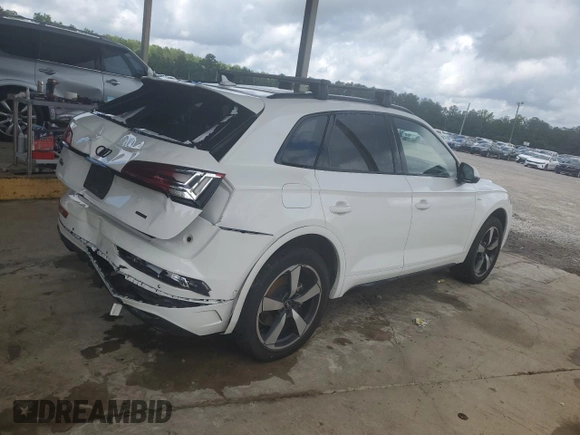 2022 Audi Q5 S line Prestige z VIN WA1FAAFY1N2045058, wystawiony jako Copart lot #58571545 z przebiegiem 67 796 mil mil oraz Szkoda całkowita • Salvage title. Historia ofert i sprzedaży dostępna na DreamBid. Obrazek 3.