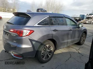 2017 Acura RDX w/Advance Pkg with VIN 5J8TB4H77HL028986, listed as a Copart auction lot 51853065 with 62,968 mi miles and Salvage Title. Bid and sale history available at carsss.com. Image 3.