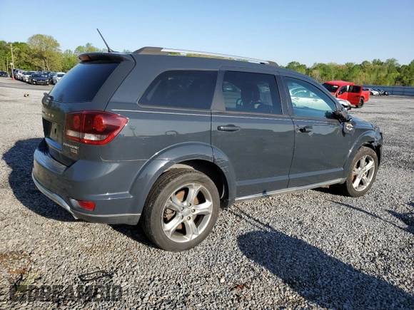 2017 Dodge Journey Crossroad Plus with VIN 3C4PDCGG5HT626469, listed as a Copart auction lot 52252805 with 162,417 mi miles and Salvage Title. Bid and sale history available at DreamBid. Image 3.
