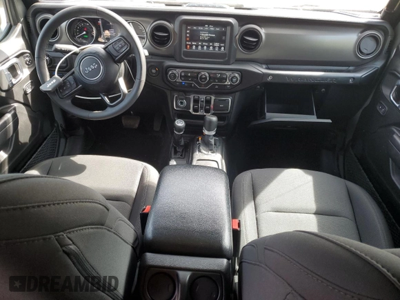 2023 Jeep Wrangler z VIN 1C4JJXN61PW623013, wystawiony jako Copart lot #54681425 z przebiegiem 26 574 mil mil oraz Czysty tytuł • Clean title. Historia ofert i sprzedaży dostępna na DreamBid. Obrazek 8.