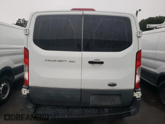 2015 Ford Transit Cargo with VIN 1FTNR1ZM3FKA78020, listed as a Copart auction lot 60593425 with 70,975 mi miles and Clean title. Bid and sale history available at DreamBid. Image 6.