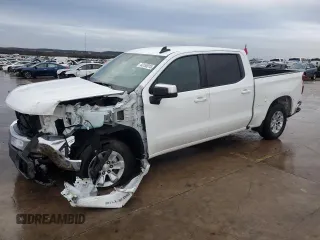 2022 Chevrolet Silverado 1500 LT with VIN 3GCPWCED6NG143936, listed as a Copart auction lot 43155015 with 63,102 mi miles and Salvage Title. Bid and sale history available at DreamBid. Image 1.