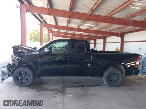 2021 Ram 1500 Big Horn with VIN 1C6SRFBT2MN562927, listed as a IAAI auction lot 42386848 with 83,858 mi miles and . Bid and sale history available at DreamBid. Image 14.