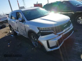 2023 Kia Sorento EX with VIN KNDRHDLG4P5195954, listed as a IAAI auction lot 41694911 with 67,685 mi miles and . Bid and sale history available at DreamBid. Image 1.