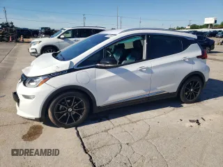 2020 Chevrolet Bolt EV Premier with VIN 1G1FZ6S00L4145156, listed as a Copart auction lot 59039905 with 48,756 mi miles and Salvage title. Bid and sale history available at DreamBid. Image 1.