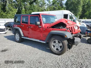 2013 Jeep Wrangler Unlimited Sport z VIN 1C4BJWDG1DL694556, wystawiony jako Copart lot #58730525 z przebiegiem Nie podano mil oraz Szkoda całkowita • Salvage title. Historia ofert i sprzedaży dostępna na DreamBid. Obrazek 4.
