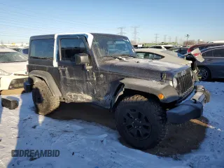 2017 Jeep Wrangler Willys Wheeler with VIN 1C4AJWAG2HL638213, listed as a Copart auction lot 88121675 with 62,760 mi miles and Salvage Title. Bid and sale history available at DreamBid. Image 4.
