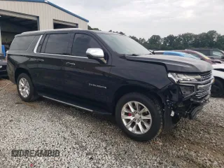 2022 Chevrolet Suburban Premier with VIN 1GNSCFKD0NR177371, listed as a Copart auction lot 65184644 with 48,882 mi miles and Salvage title. Bid and sale history available at DreamBid. Image 4.