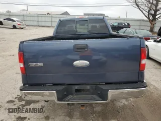 2006 Ford F-150 XL with VIN 1FTPX12V96FB80299, listed as a Copart auction lot 85090734 with 0 mi miles and Salvage Title. Bid and sale history available at carsss.com. Image 6.