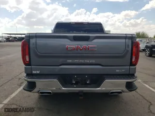 2022 GMC Sierra 1500 Limited SLT with VIN 3GTU9DED6NG139675, listed as a Copart auction lot 77417764 with 22,512 mi miles and Salvage Title. Bid and sale history available at carsss.com. Image 6.