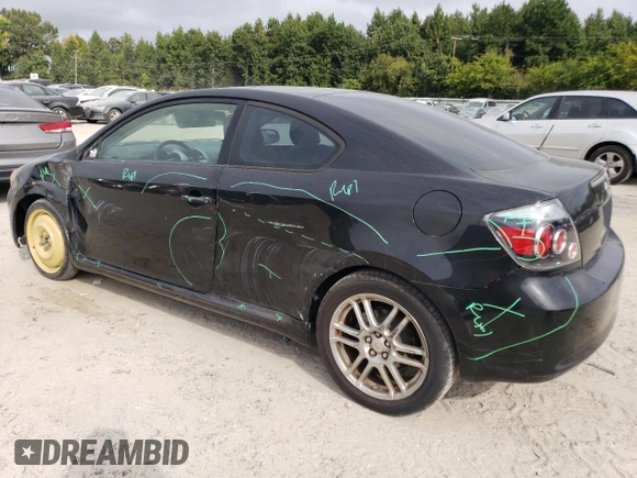 2008 Scion tC Spec with VIN JTKDE167080233796, listed as a Copart auction lot 71033144 with 126,925 mi miles and Clean Title. Bid and sale history available at carsss.com. Image 2.