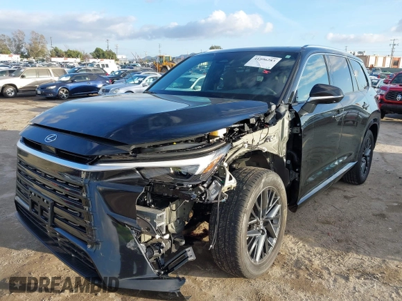 2024 Lexus TX 350 with VIN 5TDAAAA65RS007966, listed as a IAAI auction lot 41596283 with 35,782 mi miles and . Bid and sale history available at DreamBid. Image 17.