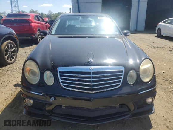 2005 Mercedes-Benz E-Class 5.5L AMG with VIN WDBUF76J85A775915, listed as a Copart auction lot 69093134 with 125,841 mi miles and Clean Title. Bid and sale history available at carsss.com. Image 5.