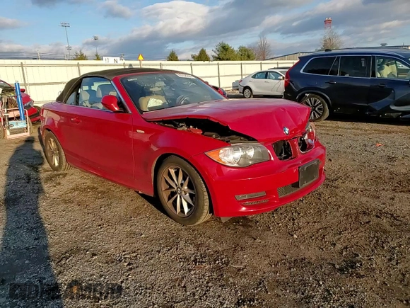 2010 BMW 1 Series 128i with VIN WBAUL7C54AVJ77712, listed as a Copart auction lot 83158294 with Not provided miles and Salvage title. Bid and sale history available at DreamBid. Image 11.