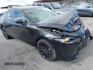 2025 Mazda 3 S Select Sport with VIN 3MZBPABM3SM454993, listed as a IAAI auction lot 42572266 with 10,130 mi miles and . Bid and sale history available at DreamBid. Image 1.