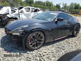2016 Nissan 370Z with VIN JN1AZ4EH6GM936789, listed as a Copart auction lot 61375874 with 65,169 mi miles and Salvage Title. Bid and sale history available at carsss.com. Image 1.