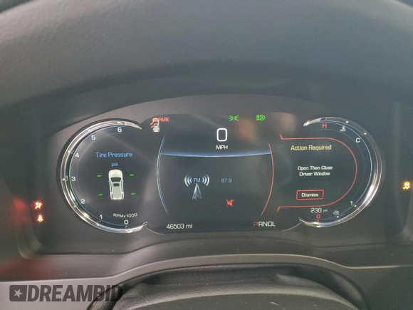 2020 Cadillac Escalade Luxury with VIN 1GYS4BKJ8LR202660, listed as a Copart auction lot 52859945 with 46,503 mi miles and Salvage title. Bid and sale history available at DreamBid. Image 9.