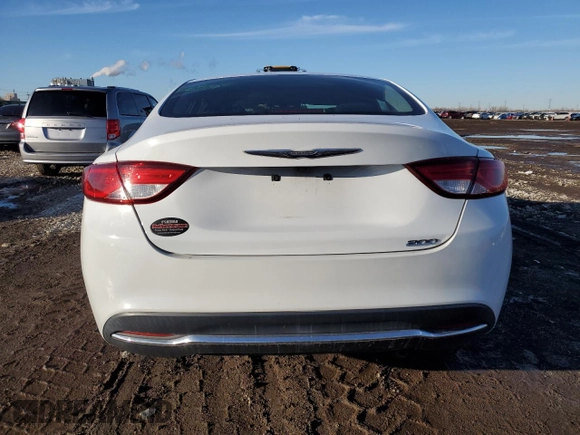 2016 Chrysler 200 Limited with VIN 1C3CCCAB9GN147585, listed as a Copart auction lot 48114055 with 50,268 mi miles and Salvage Title. Bid and sale history available at carsss.com. Image 6.