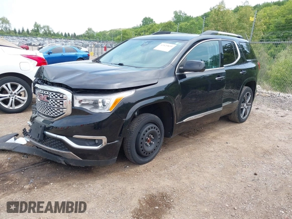 2017 GMC Acadia Denali z VIN 1GKKNXLS1HZ326675, wystawiony jako IAAI lot #42425835 z przebiegiem 74 576 mil mil oraz . Historia ofert i sprzedaży dostępna na DreamBid. Obrazek 2.