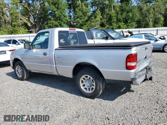 2010 Ford Ranger XL with VIN 1FTKR1AD4APA44985, listed as a Copart auction lot 59517295 with 57,541 mi miles and Salvage title. Bid and sale history available at DreamBid. Image 2.
