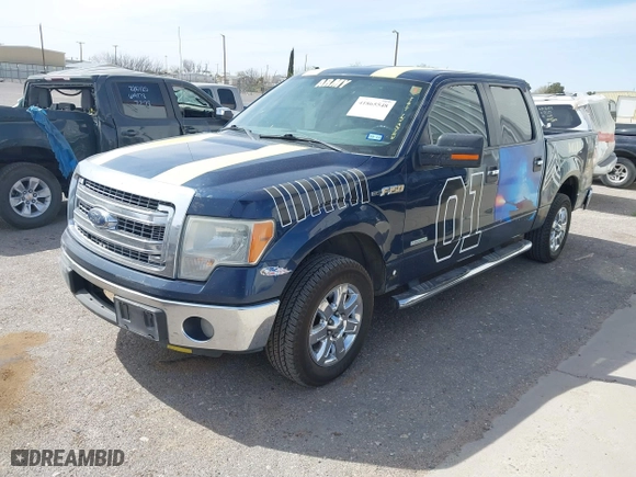 2013 Ford F-150 XL with VIN 1FTFW1CT3DKD94446, listed as a IAAI auction lot 41865548 with 204,567 mi miles. Bid and sale history available at carsss.com. Image 17.