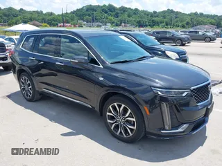 2020 Cadillac XT6 FWD Premium Luxury with VIN 1GYKPCRS0LZ220243, listed as a IAAI auction lot 42567404 with 45,643 mi miles and . Bid and sale history available at DreamBid. Image 1.