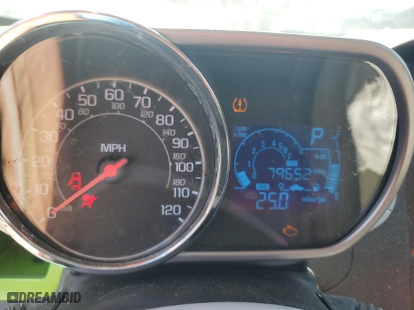 2014 Chevrolet Spark LS with VIN KL8CB6S90EC584064, listed as a Copart auction lot 53160255 with 79,652 mi miles and Salvage Title. Bid and sale history available at carsss.com. Image 9.