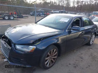 2013 Audi A4 Premium Plus with VIN WAUFFAFL7DN041344, listed as a IAAI auction lot 41194184 with 106,187 mi miles. Bid and sale history available at carsss.com. Image 18.