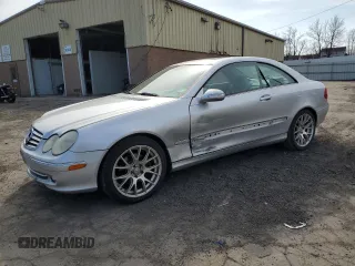 2004 Mercedes-Benz CLK-Class 3.2L with VIN WDBTJ65J84F079952, listed as a Copart auction lot 48354565 with 94,079 mi miles and Salvage Title. Bid and sale history available at carsss.com. Image 1.