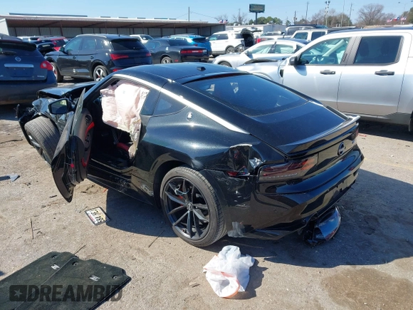 2023 Nissan Z Performance with VIN JN1BZ4BH9PM310761, listed as a IAAI auction lot 41630494 with 6,541 mi miles and . Bid and sale history available at DreamBid. Image 3.