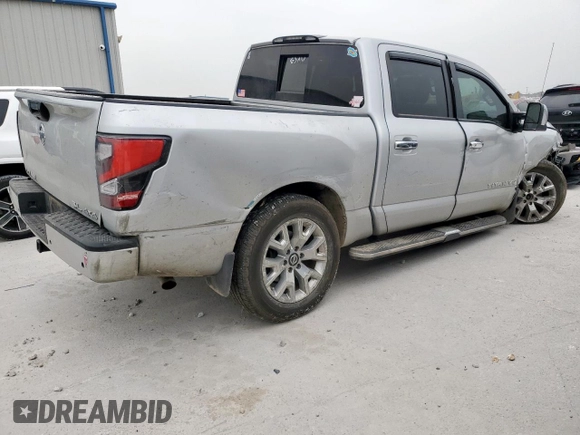 2020 Nissan Titan SL с VIN 1N6AA1ED5LN501764, выставлен на аукционе Copart как лот 53825815 с пробегом 161 163 миль миль и Списание • Salvage title. История ставок и продаж доступна на DreamBid. Изображение 3.