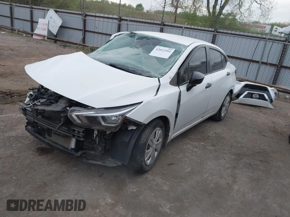 2021 Nissan Versa S with VIN 3N1CN8DV7ML860153, listed as a IAAI auction lot 42012994 with Not provided miles and . Bid and sale history available at DreamBid. Image 2.