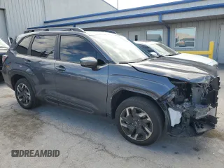 2025 Subaru Forester Limited with VIN JF2SLDRC9SH458890, listed as a Copart auction lot 54612965 with 1,349 mi miles and Salvage title. Bid and sale history available at DreamBid. Image 4.