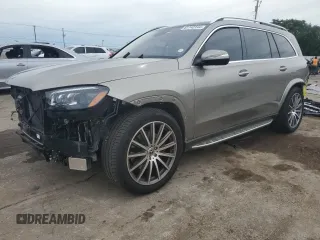 2022 Mercedes-Benz GLS 450 with VIN 4JGFF5KE3NA824618, listed as a Copart auction lot 61743144 with 8,251 mi miles and Salvage Title. Bid and sale history available at DreamBid. Image 5.