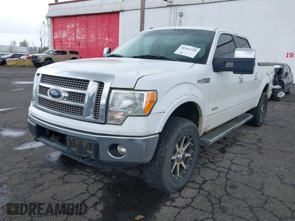 2012 Ford F-150 XL with VIN 1FTFW1ET0CFC60238, listed as a IAAI auction lot 41914729 with 220,764 mi miles. Bid and sale history available at carsss.com. Image 17.