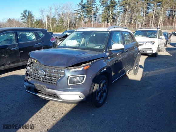 2022 Hyundai Venue Limited with VIN KMHRC8A36NU169697, listed as a IAAI auction lot 41279162 with NaN miles. Bid and sale history available at carsss.com. Image 2.