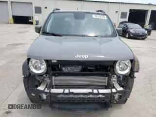 2020 Jeep Renegade Latitude with VIN ZACNJABB9LPL76621, listed as a Copart auction lot 59184145 with 27,827 mi miles and Clean title. Bid and sale history available at DreamBid. Image 5.