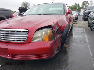 2002 Cadillac DeVille with VIN 1G6KD57YX2U257123, listed as a IAAI auction lot 41952025 with 180,278 mi miles. Bid and sale history available at carsss.com. Image 6.