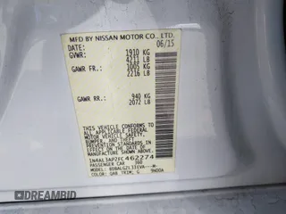 2015 Nissan Altima S with VIN 1N4AL3AP2FC462274, listed as a IAAI auction lot 41980161 with 93,388 mi miles and . Bid and sale history available at DreamBid. Image 9.