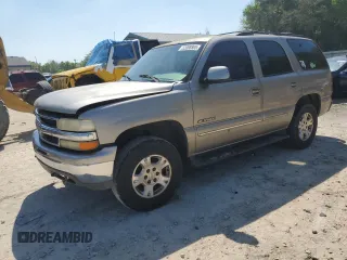 2001 Chevrolet Tahoe LT with VIN 1GNEC13T81J124335, listed as a Copart auction lot 52088805 with 0 mi miles and Salvage Title. Bid and sale history available at carsss.com. Image 1.
