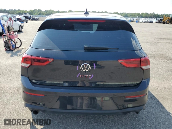 2022 Volkswagen GTI Autobahn with VIN WVW587CD2NW217432, listed as a Copart auction lot 68704564 with 34,672 mi miles and Salvage Title. Bid and sale history available at DreamBid. Image 6.