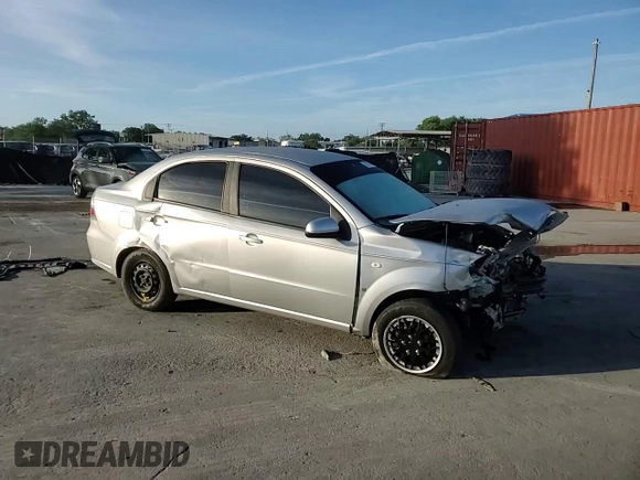 2008 Chevrolet Aveo LS with VIN KL1TD56688B280980, listed as a Copart auction lot 51821655 with 133,828 mi miles and Salvage Title. Bid and sale history available at carsss.com. Image 11.