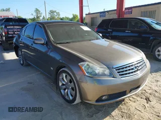 2007 Infiniti M Sport with VIN JNKAY01E37M310720, listed as a IAAI auction lot 41883838 with 149,228 mi miles. Bid and sale history available at carsss.com. Image 1.