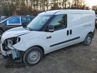 2019 Ram ProMaster City Cargo Tradesman with VIN ZFBHRFAB7K6M94520, listed as a Copart auction lot 87207184 with 157,713 mi miles and Salvage Title. Bid and sale history available at carsss.com. Image 1.