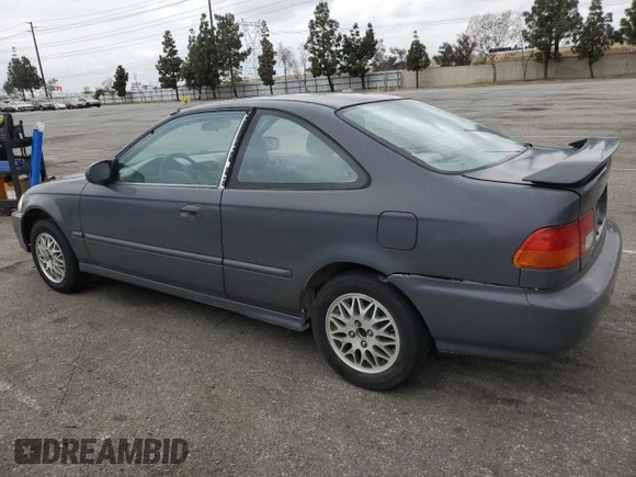 1996 Honda Civic EX z VIN 1HGEJ8146TL091427, wystawiony jako Copart lot #53537235 z przebiegiem 132 490 mil mil oraz Szkoda całkowita • Salvage title. Historia ofert i sprzedaży dostępna na DreamBid. Obrazek 2.