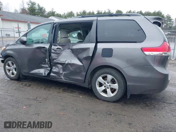 2012 Toyota Sienna LE AAS with VIN 5TDKK3DC8CS179642, listed as a IAAI auction lot 41944348 with Not Provided miles and . Bid and sale history available at DreamBid. Image 13.