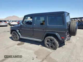 2017 Mercedes-Benz G-Class G 550 with VIN WDCYC3KF6HX278122, listed as a Copart auction lot 45202415 with 66,555 mi miles and Salvage Title. Bid and sale history available at carsss.com. Image 2.