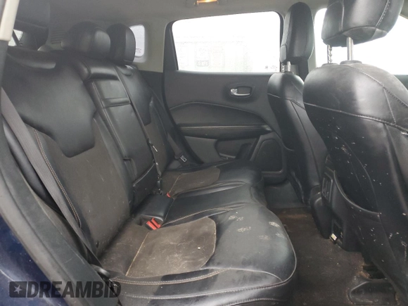 2017 Jeep Compass Latitude with VIN 3C4NJDBB4HT688530, listed as a Copart auction lot 44862595 with 138,232 mi miles and Salvage Title. Bid and sale history available at carsss.com. Image 11.