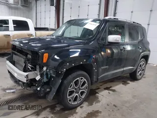 2017 Jeep Renegade Limited z VIN ZACCJBDB4HPG64163, wystawiony jako IAAI lot #41661972 z przebiegiem 68 335 mil mil oraz . Historia ofert i sprzedaży dostępna na DreamBid. Obrazek 2.