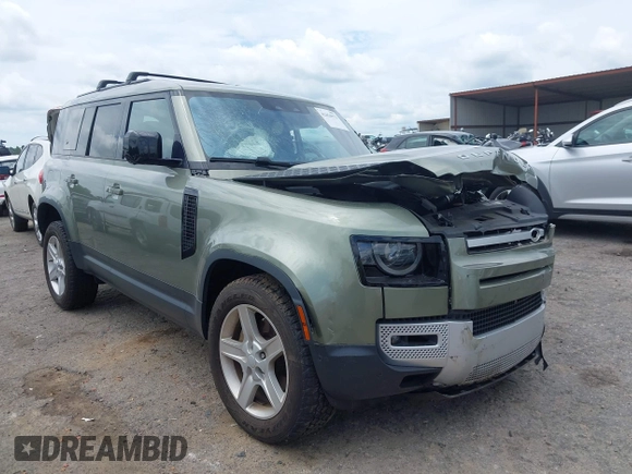 2020 Land Rover Defender SE with VIN SALEPEEU1L2007406, listed as a IAAI auction lot 42454973 with 34,017 mi miles and . Bid and sale history available at DreamBid. Image 1.